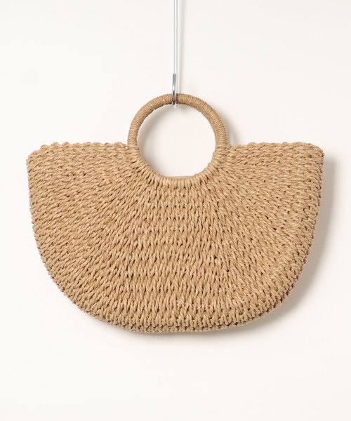 fifth（フィフス）の「サークルハンドルかごバッグ（かごバッグ・レディース・ベージュ/アイボリー・FREE）」の10枚目の写真