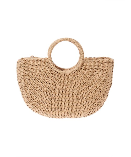 fifth（フィフス）の「サークルハンドルかごバッグ（かごバッグ・レディース・ベージュ/アイボリー・FREE）」の9枚目の写真