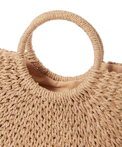 fifth（フィフス）の「サークルハンドルかごバッグ（かごバッグ・レディース・ベージュ/アイボリー・FREE）」の7枚目の写真