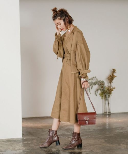 LADYMADE（レディメイド）の「BIGポケットルーズジャケット（その他アウター・レディース・ベージュ/ブルー系その他・FREE）」の10枚目の写真