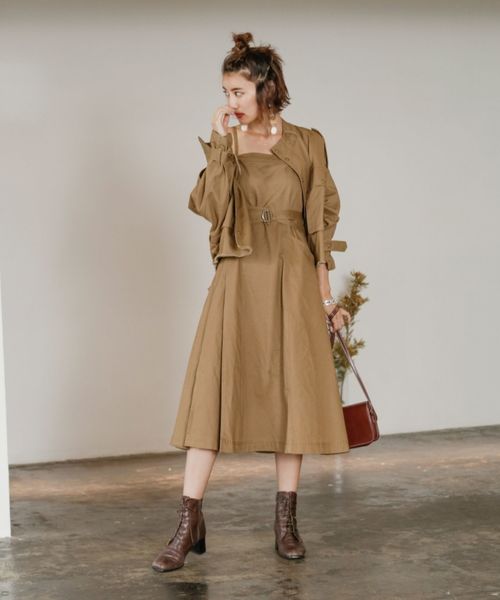 LADYMADE（レディメイド）の「BIGポケットルーズジャケット（その他アウター・レディース・ベージュ/ブルー系その他・FREE）」の12枚目の写真