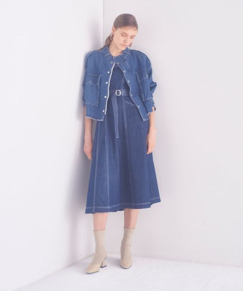 LADYMADE（レディメイド）の「BIGポケットルーズジャケット（その他アウター・レディース・ベージュ/ブルー系その他・FREE）」の6枚目の写真