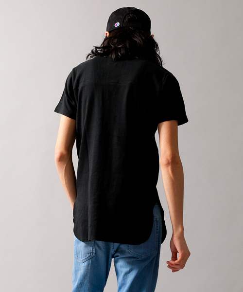 MONKEY TIME（モンキータイム）の「MT 40サーマル ロング S/SL TEE ◆（Tシャツ/カットソー・メンズ・ホワイト/ブラック/グレー・LARGE/SMALL/MEDIUM）」の14枚目の写真