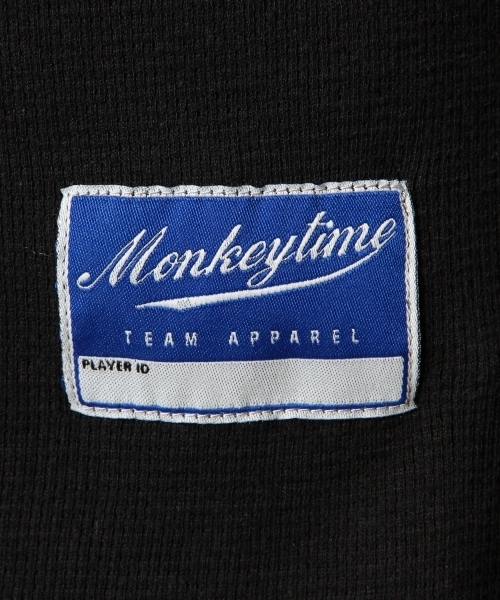 MONKEY TIME（モンキータイム）の「MT 40サーマル ロング S/SL TEE ◆（Tシャツ/カットソー・メンズ・ホワイト/ブラック/グレー・LARGE/SMALL/MEDIUM）」の11枚目の写真