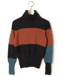 Vivienne Westwood red label�i���B���B�A�� �E�G�X�g�E�b�h���b�h���[�x���j�̌Ò��u�^�[�g���l�b�N�j�b�g�i�j�b�g/�Z�[�^�[�j�v