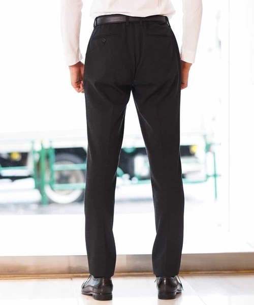 MICHEL KLEIN HOMME (ミッシェルクランオム)の「スラックス(ウールモクロディ)(その他パンツ・メンズ・グレー・44/46/52/42)」の8枚目の写真