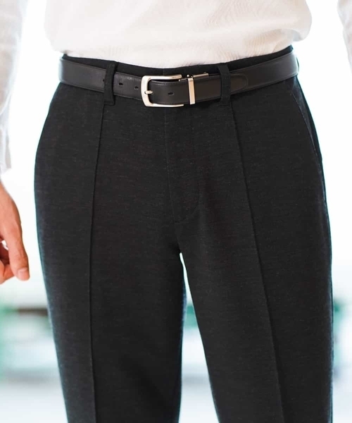 MICHEL KLEIN HOMME (ミッシェルクランオム)の「スラックス(ウールモクロディ)(その他パンツ・メンズ・グレー・44/46/52/42)」の6枚目の写真