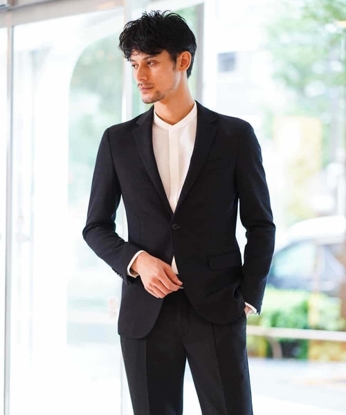 MICHEL KLEIN HOMME (ミッシェルクランオム)の「スラックス(ウールモクロディ)(その他パンツ・メンズ・グレー・44/46/52/42)」の2枚目の写真