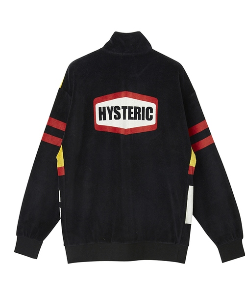 HG RACINGジャカードジップアップ HYSTERIC GLAMOUR（ヒステリックグラマー）の「HG RACINGジャ