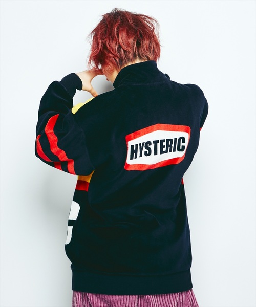 HG RACINGジャカードジップアップ HYSTERIC GLAMOUR（ヒステリックグラマー）の「HG RACINGジャ