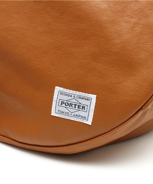 PORTER（ポーター）の「PORTER FREE STYLE SHOULDER BAG M <B印 YOSHIDA SELECT>（ショルダーバッグ・メンズ・ブラック/ブラウン系その他/ブラウン・ONE SIZE）」の10枚目の写真