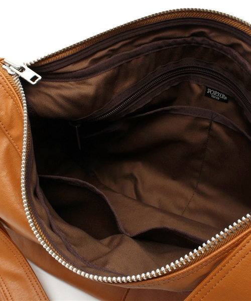 も*様 PORTER SHOULDER BAG　ブラウン 楽天市場】ポーター ショルダーバッグ（カラーブラウン