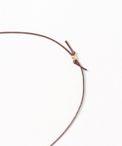 チチカカ（チチカカ）の「ペイントタッセル　ネックレス（ネックレス・レディース・ベージュ/ブラウン・FREE）」の3枚目の写真