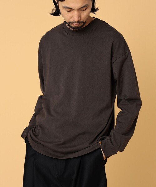 入荷量 セール Beams Lights ギザコットン スプレンダーツイスト クルー ロングtシャツ 無地 Tシャツ カットソー Beams Lights ビームスライツ のファッション 希少 Tecniserviciomr Com Mx