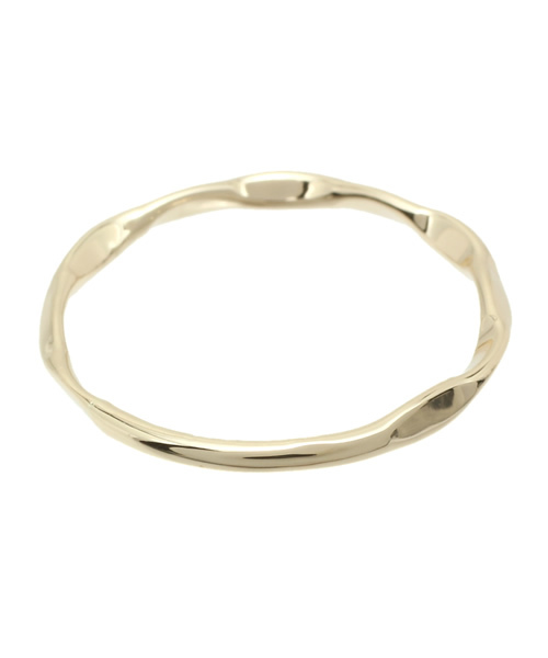 NOJESS(ノジェス)の「K10ピンキーリング(30143111006)(リング・レディース・イエローゴールド・#5/#3/#1)」の3枚目の写真