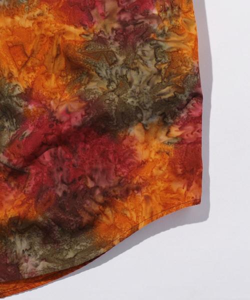 AiE（エーアイイー）の「＜AiE＞ PAINTER SHT BATIC/シャツ □□（シャツ/ブラウス・メンズ・オレンジ・SMALL/MEDIUM）」の5枚目の写真