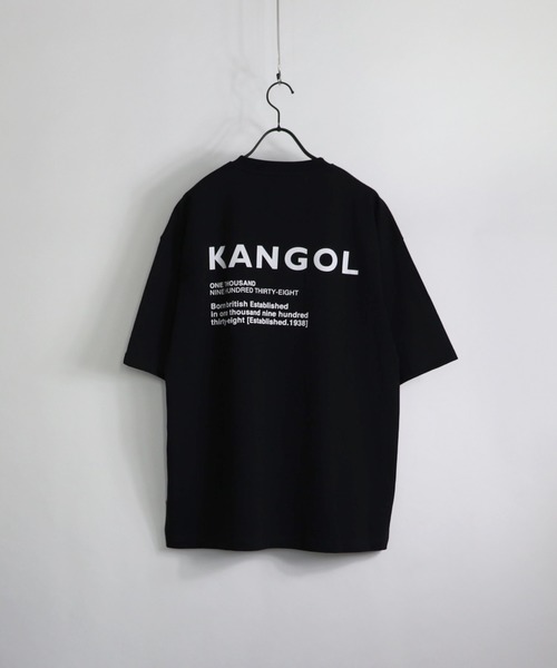 KANGOL(カンゴール)の「KANGOL / カンゴール ビッグシルエットロゴTシャツ(Tシャツ/カットソー・メンズ・ホワイト/ホワイト系その他/ホワイト系その他2/ブラック/ブラック系その他/ブラック系その他2/ベージュ/ベージュ系その他2/グリーン/ブルー系その他/ブルー系その他2/レッド系その他・M/L)」の6枚目の写真