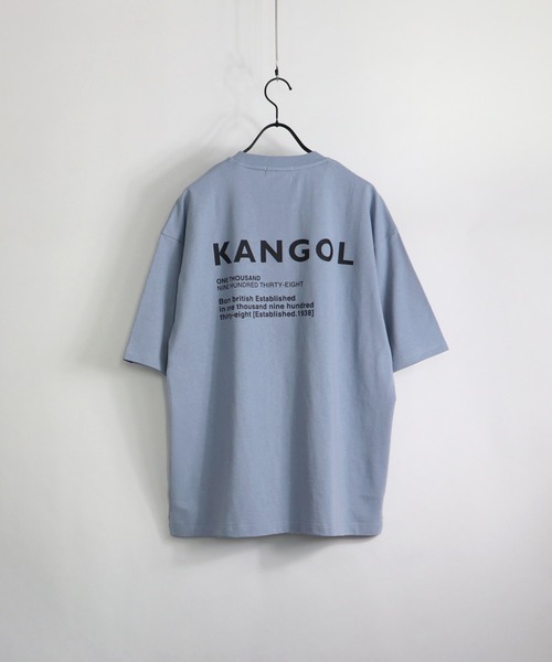 KANGOL(カンゴール)の「KANGOL / カンゴール ビッグシルエットロゴTシャツ(Tシャツ/カットソー・メンズ・ホワイト/ホワイト系その他/ホワイト系その他2/ブラック/ブラック系その他/ブラック系その他2/ベージュ/ベージュ系その他2/グリーン/ブルー系その他/ブルー系その他2/レッド系その他・M/L)」の11枚目の写真