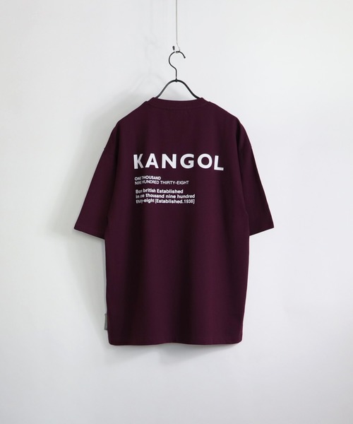 KANGOL(カンゴール)の「KANGOL / カンゴール ビッグシルエットロゴTシャツ(Tシャツ/カットソー・メンズ・ホワイト/ホワイト系その他/ホワイト系その他2/ブラック/ブラック系その他/ブラック系その他2/ベージュ/ベージュ系その他2/グリーン/ブルー系その他/ブルー系その他2/レッド系その他・M/L)」の12枚目の写真