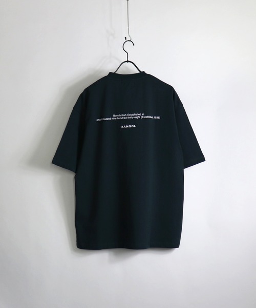 KANGOL(カンゴール)の「KANGOL / カンゴール ビッグシルエットロゴTシャツ(Tシャツ/カットソー・メンズ・ホワイト/ホワイト系その他/ホワイト系その他2/ブラック/ブラック系その他/ブラック系その他2/ベージュ/ベージュ系その他2/グリーン/ブルー系その他/ブルー系その他2/レッド系その他・M/L)」の19枚目の写真