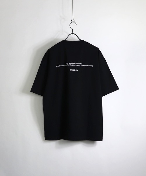 KANGOL(カンゴール)の「KANGOL / カンゴール ビッグシルエットロゴTシャツ(Tシャツ/カットソー・メンズ・ホワイト/ホワイト系その他/ホワイト系その他2/ブラック/ブラック系その他/ブラック系その他2/ベージュ/ベージュ系その他2/グリーン/ブルー系その他/ブルー系その他2/レッド系その他・M/L)」の20枚目の写真