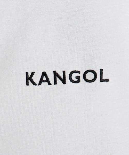 KANGOL(カンゴール)の「KANGOL / カンゴール ビッグシルエットロゴTシャツ(Tシャツ/カットソー・メンズ・ホワイト/ホワイト系その他/ホワイト系その他2/ブラック/ブラック系その他/ブラック系その他2/ベージュ/ベージュ系その他2/グリーン/ブルー系その他/ブルー系その他2/レッド系その他・M/L)」の21枚目の写真