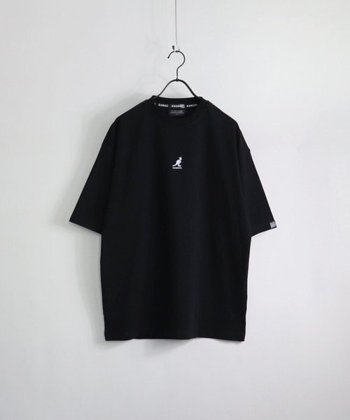 KANGOL(カンゴール)の「KANGOL / カンゴール ビッグシルエットロゴTシャツ(Tシャツ/カットソー・メンズ・ホワイト/ホワイト系その他/ホワイト系その他2/ブラック/ブラック系その他/ブラック系その他2/ベージュ/ベージュ系その他2/グリーン/ブルー系その他/ブルー系その他2/レッド系その他・M/L)」の16枚目の写真