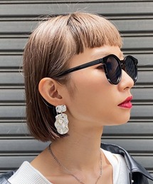 シルバープレートピアス