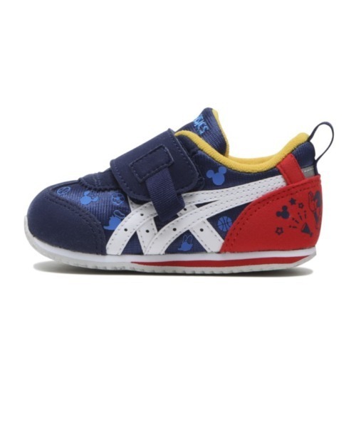 Asics アシックス の Asics アシックス 13 15 アイダホ Ds Baby 1144a163 400 ネイビー ホワイト スニーカー Wear