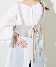 mystic | BACKリボンビスチェ(ベスト)