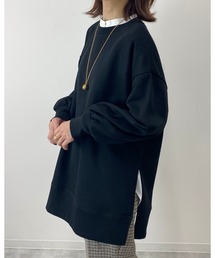 She's Closet（シーズクローゼット）の「サイドスリット入りプルオーバースウェット（スウェット）」