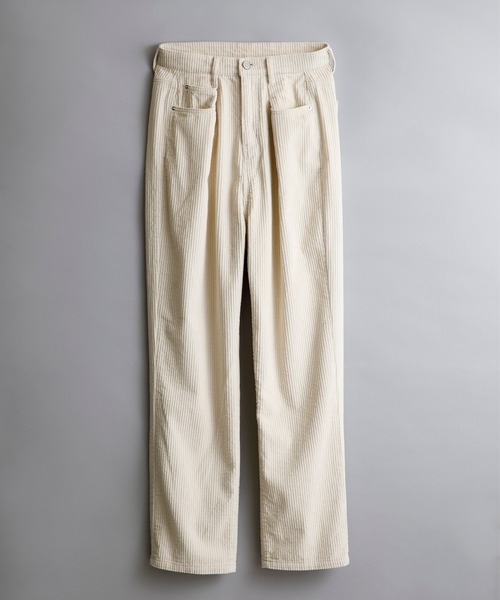 classicalelf(クラシカルエルフ)の「ワイドストレートハイウエスト無地タックパンツ(フルレングス)(その他パンツ・レディース・ベージュ/アイボリー/モカ/チャコール・SMALL/MEDIUM/LARGE/X-LARGE)」の7枚目の写真