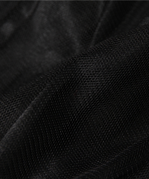 CIAOPANIC(チャオパニック)の「【Ciaopanic】チュールSK(スカート・レディース・ネイビー/ブラック/カーキ/アイボリー・FREE)」の6枚目の写真