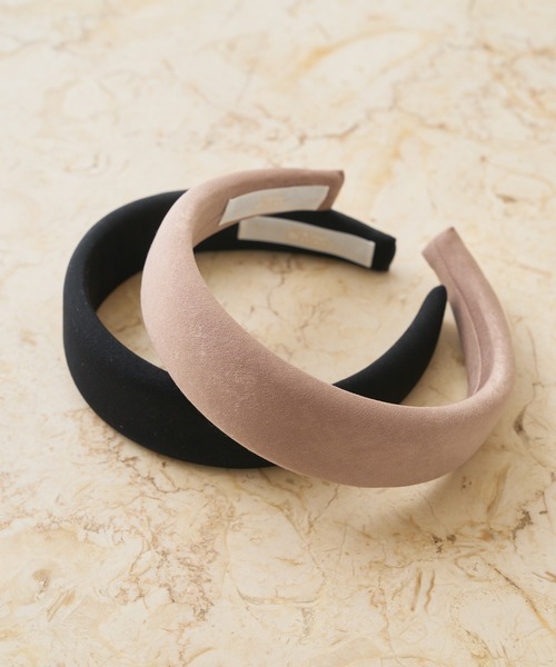 Chico（チコ）の「ワイドカチューシャ（カチューシャ・レディース・ブラック/ベージュ・FREE）」の4枚目の写真