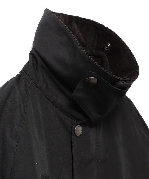 Barbour SPEY BEAMS別注ピーチスキンショートブルゾン SPEY / スペイ】ピーチスキン コットン ショートレングス