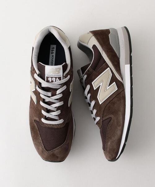 新品！]【ニューバランス】スニーカーCM996 現行モデル ブラウン23.5cm NEW BALANCE（ニューバランス）の「◇[ ニューバランス ] New
