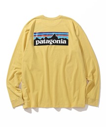 【Patagonia/パタゴニア】ロゴプリントクルーネックロングスリーブTシャツ