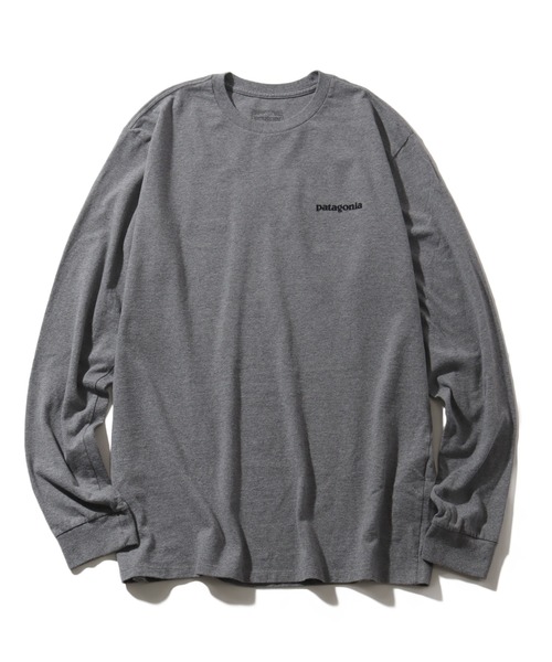 Patagonia/パタゴニア】ロゴプリントクルーネックロングスリーブ