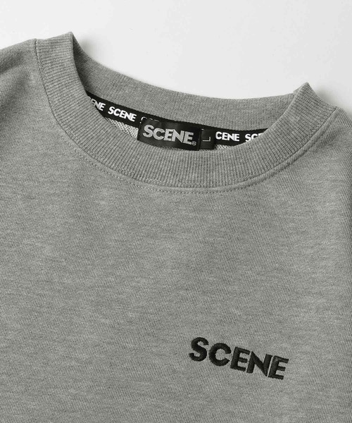 scene（シーン）の「【SCENE 】胸ロゴ バックロゴスウェット