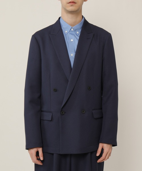 KASHIYAMA（カシヤマ）の「TECH-POLYESTER ストレッチ4Bジャケット（テーラードジャケット・メンズ・ネイビー/グレー/ブラウン/ブラック・マルチサイズ）」の21枚目の写真