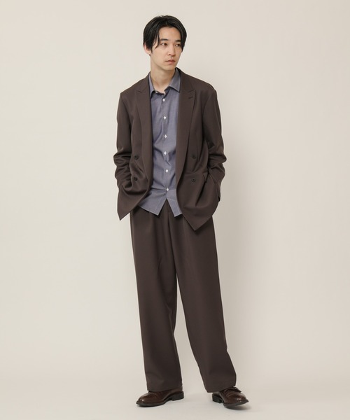 KASHIYAMA（カシヤマ）の「TECH-POLYESTER ストレッチ4Bジャケット（テーラードジャケット・メンズ・ネイビー/グレー/ブラウン/ブラック・マルチサイズ）」の15枚目の写真