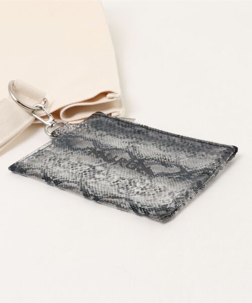 MURUA（ムルーア）の「【MURUA/ムルーア】 キャンバス トートバッグ SAC'S BAR Jean 別注（トートバッグ・レディース・ブラック/アイボリー・FREE）」の6枚目の写真