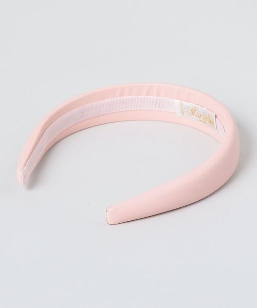 BEAUTY&YOUTH UNITED ARROWS（ビューティーアンドユースユナイテッドアローズ）の「＜MARZOLINE MILANO＞FAKE LEATHER HEADBAND/カチューシャ.（カチューシャ・レディース・ブラック/ライトピンク/ベージュ・FREE）」の5枚目の写真