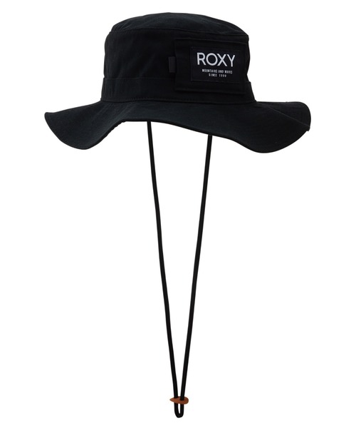 ROXY ロキシー　花柄 アウトドアハット ブラウン　マリンハット ROXY ロキシー 日焼け防止ハット レディース 新作 通販 人気