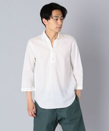 SHIPS: SOLOTEX(R) サフィラン リネン リラックス 7スリーブ カプリシャツ