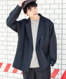 RAGEBLUE | ＜セットアップ着用可能＞PEダブルテーラードジャケット/928663(テーラードジャケット)