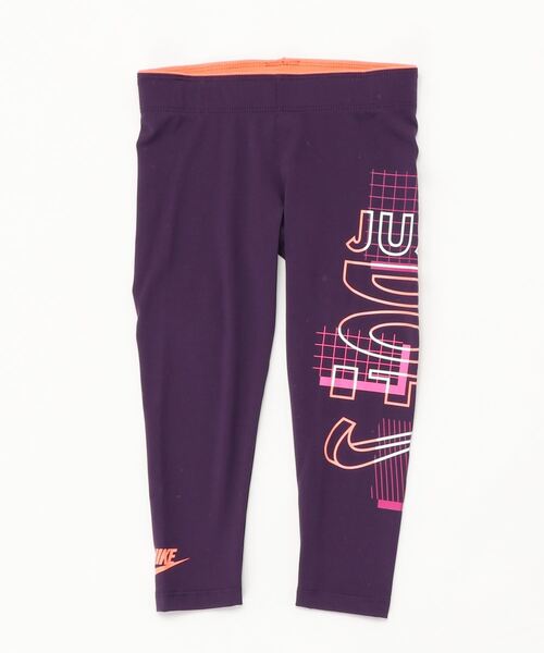 NIKE(ナイキ)の「NIKE/ナイキ レギンス プリント おしゃれ 36H465-P3N(レギンス/スパッツ・キッズ・パープル・105cm/120cm/115cm/110cm)」の1枚目の写真