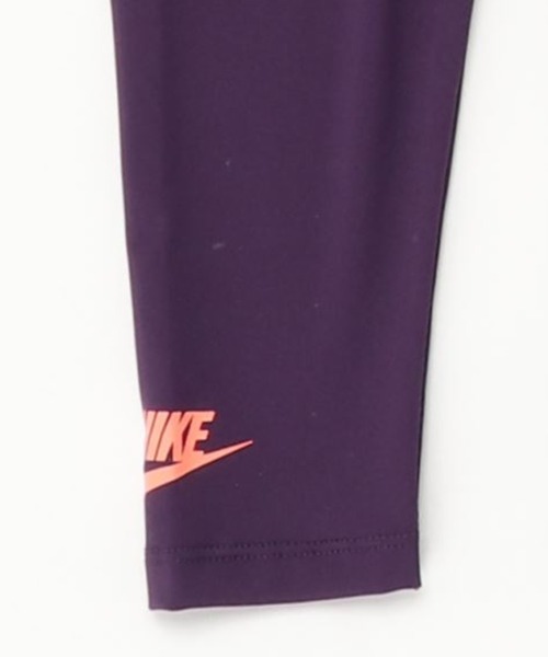 NIKE(ナイキ)の「NIKE/ナイキ レギンス プリント おしゃれ 36H465-P3N(レギンス/スパッツ・キッズ・パープル・105cm/120cm/115cm/110cm)」の4枚目の写真