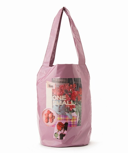 Casselini（キャセリーニ）の「コラージュトート（トートバッグ・レディース・アイボリー/カーキ/ラベンダー/シルバー・FREE）」の3枚目の写真