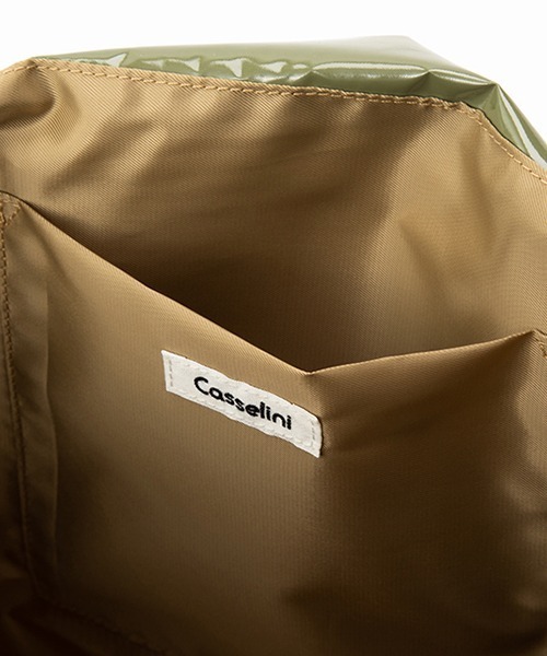 Casselini（キャセリーニ）の「コラージュトート（トートバッグ・レディース・アイボリー/カーキ/ラベンダー/シルバー・FREE）」の11枚目の写真
